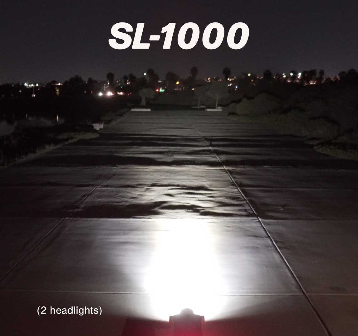 ShredLights SL-1000+ Headlights & SL-R1+ Brake Lights Skateboard Bundle