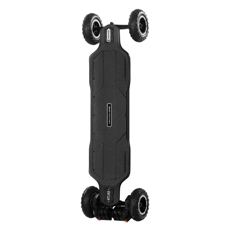 exway atlas pro electric skateboard standing up